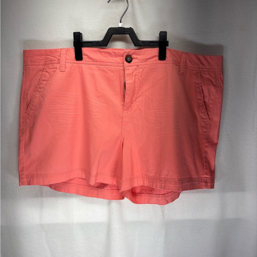 Womens BKE BUCKLE Shorts 36 Coral Super Cute 5" Inseam 23" Wide‎ Waist